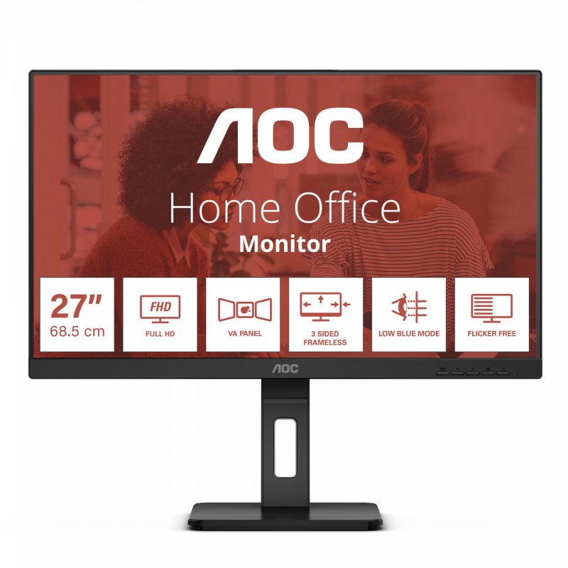 AOC 27E3QAF 27p FHD VA Monitor 16:9