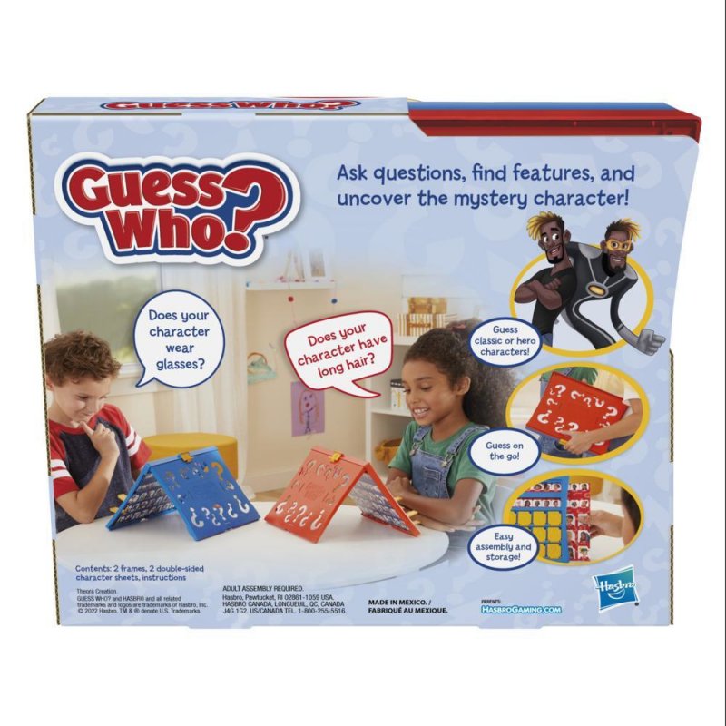 Hasbro Gaming - Guess Who Nordic (F6105)