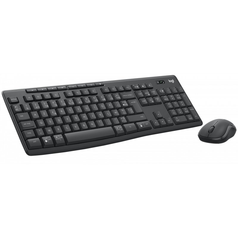 Logitech MK370 Combo for Business clavier Souris incluse RF sans fil + Bluetooth AZERTY Français Graphite