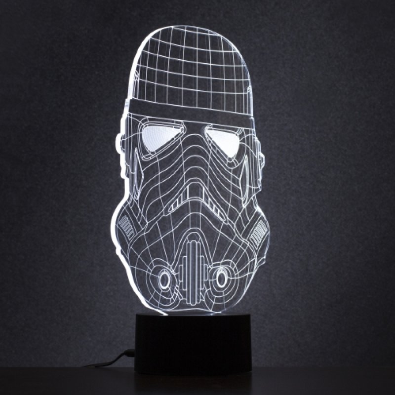 Storm Trooper Wire Framed Light