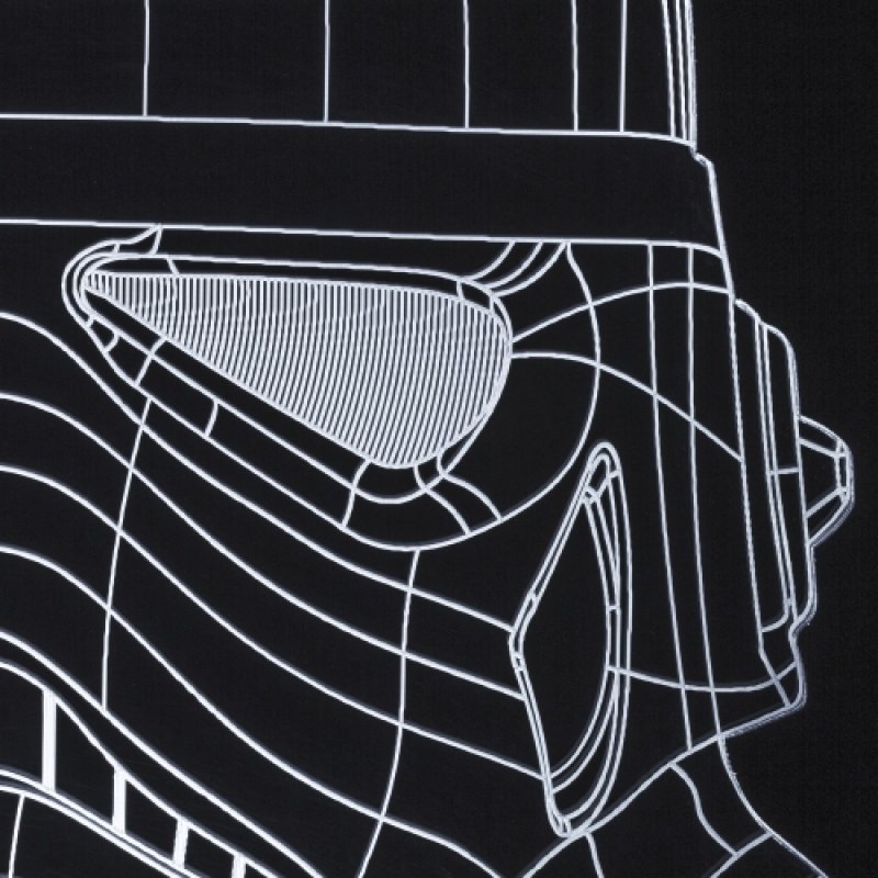 Storm Trooper Wire Framed Light