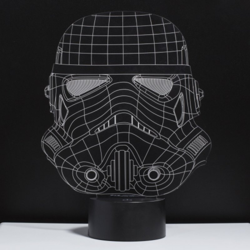 Storm Trooper Wire Framed Light