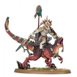 Warhammer AoS - Seraphon Vétéran Scarifié Saurus sur Aggradon