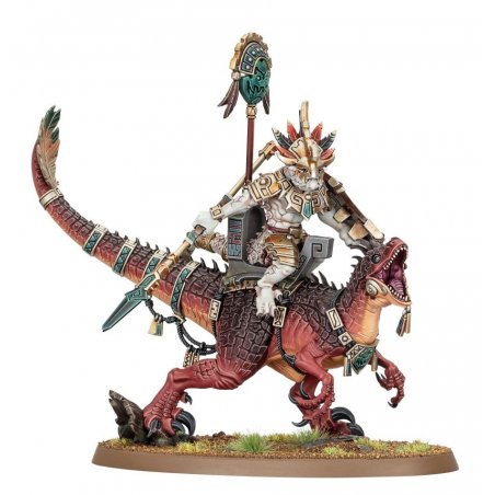 Warhammer AoS - Seraphon Vétéran Scarifié Saurus sur Aggradon