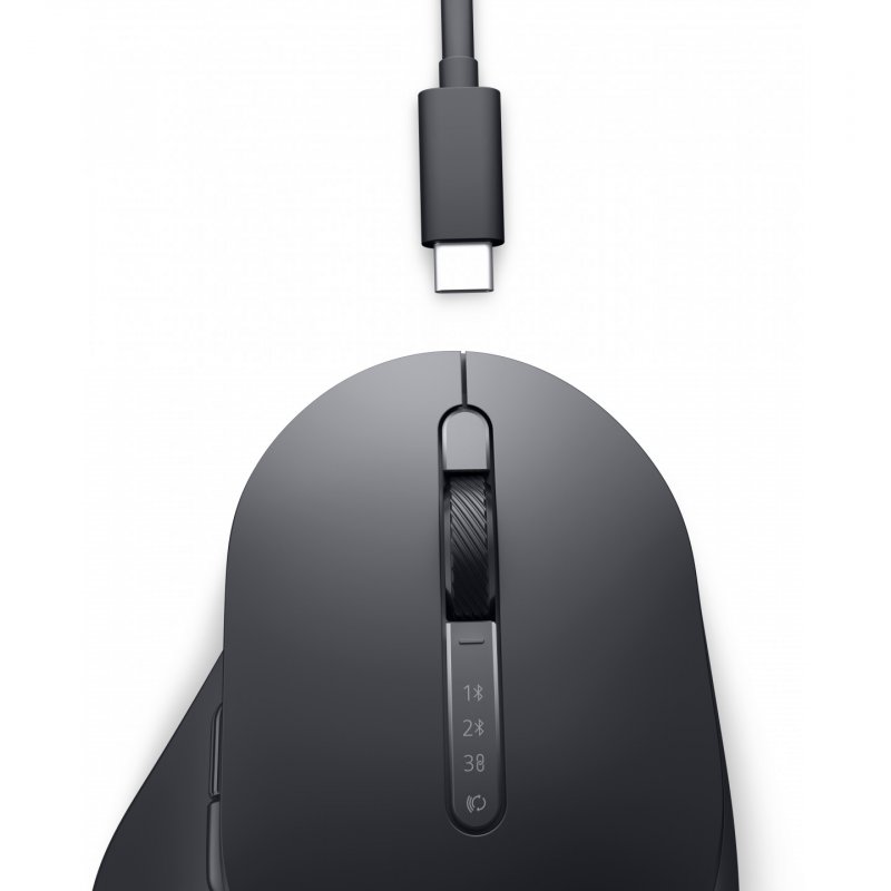 Dell MS900 - Souris sans fil Rechargeable - Graphite - optique RF et Bluetooth 5.1 - 7 Boutons 8000 dpi - Batterie recha