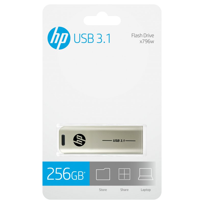 STICK HP x796w USB 3.1 256GB - 256 GB