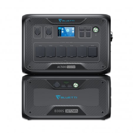 Bluetti AC500 B300S portable power station 16 Lithium Iron Phosphate (LiFePO4) 60000 mAh 5000 W 30 kg