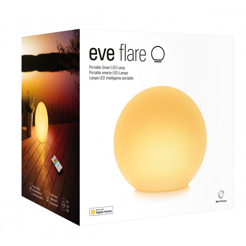 Eve Flare Thread Smart table lamp White Bluetooth