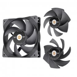120mm Thermaltake GT12 PC Cooling Fan TT Premium Edition Black - 1 Pack