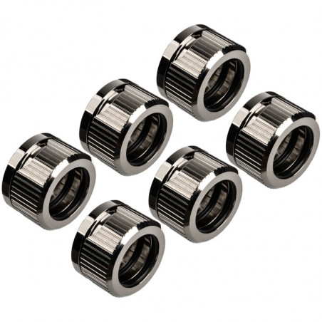 EK Water Blocks compatible EK-Quantum Torque HTC 16 - 6er-Pack, silber