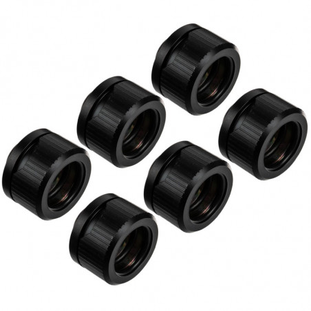 EK Water Blocks compatible EK-Quantum Torque HTC 16 - 6er-Pack, schwarz