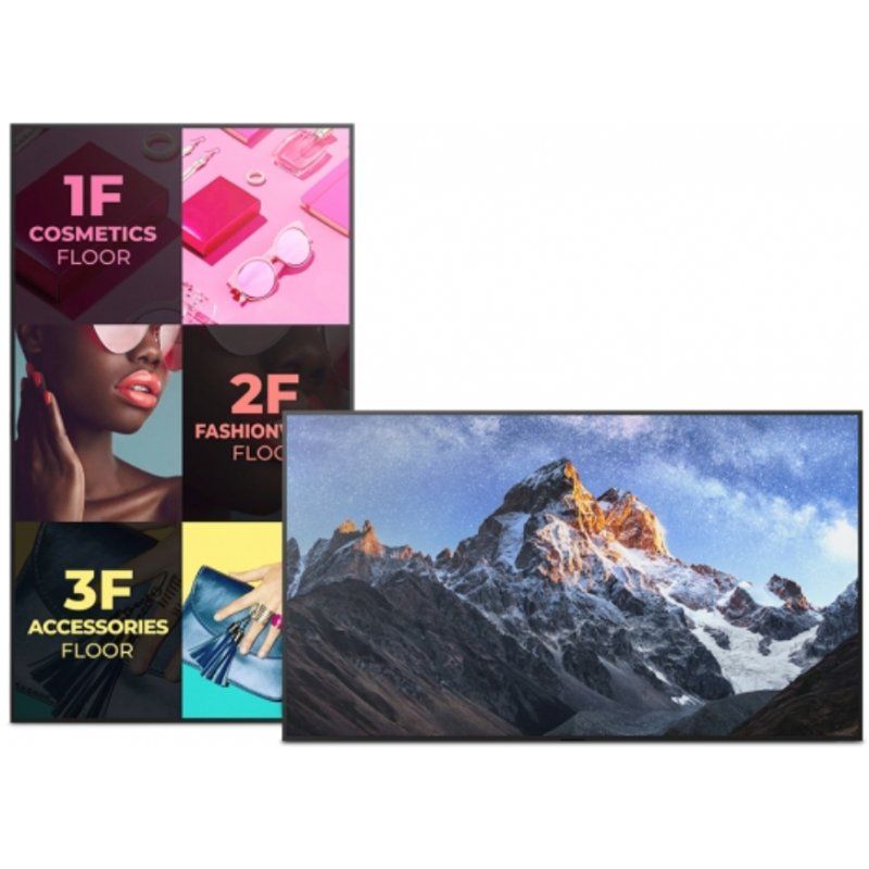 STOCK2 - Sony FW-98BZ50L affichage de messages Écran plat de signalisation numérique 2,49 m (98") LCD Wifi 780 cd/m² 