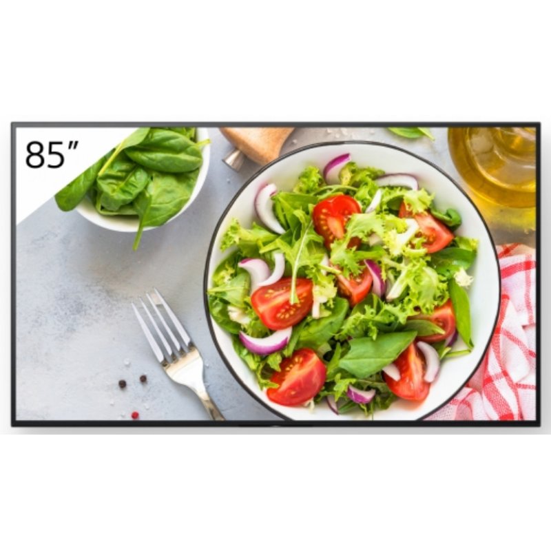 Sony FW-85BZ35L affichage de messages Panneau plat de signalisation numérique 2,16 m (85") LCD Wifi 550 cd/m² 4K Ultra