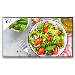 Sony FW-55BZ35L Signage Display Digital signage flat panel 139.7 cm (55") LCD Wi-Fi 550 cd/m² 4K Ultra HD Black Android
