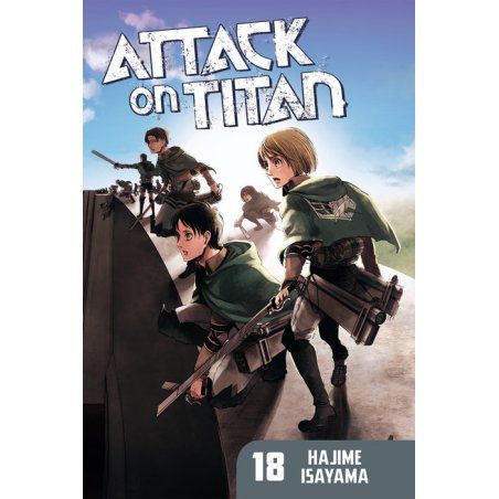 ISBN Attack on Titan 18 livre Fiction Anglais Livre broché 192 pages