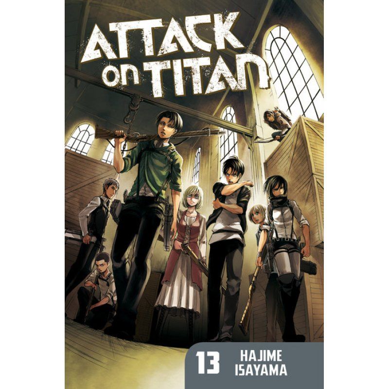 ISBN Attack on Titan 13 livre Fiction Anglais Livre broché 192 pages