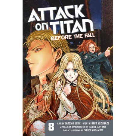 ISBN Attack on Titan: Before the Fall 8 livre Fiction Anglais Livre broché 224 pages
