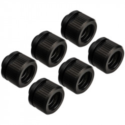 EK Water Blocks compatible EK-Quantum Torque HTC 14 - 6er-Pack, schwarz