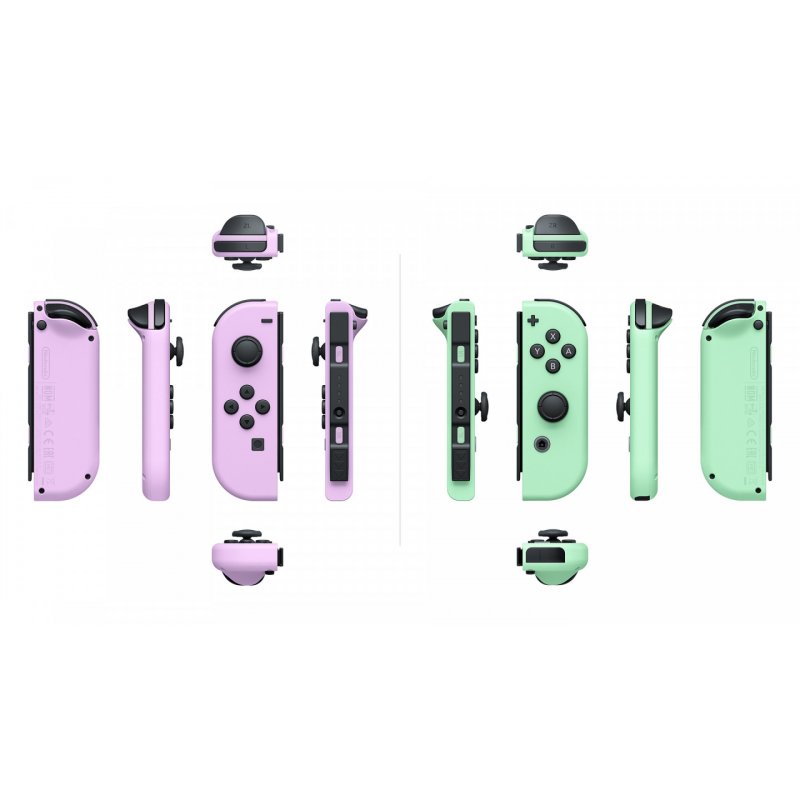 Nintendo 10011584 accessoire de jeux vidéo Vert, Violet Bluetooth Manette de jeu Analogique/Numérique Nintendo Switch,