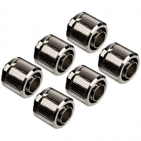 EK Water Blocks compatible EK-Quantum Torque STC 12/16 - 6er-Pack, silber