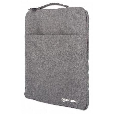 Manhattan Seattle sacoche d'ordinateurs portables 39,6 cm (15.6") Housse Gris