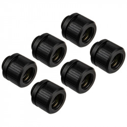 EK Water Blocks compatible EK-Quantum Torque HTC 12 - 6er-Pack, schwarz