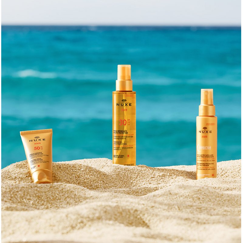 Nuxe Sun- Tanning Oil Face and Body 150 ml - SPF 10