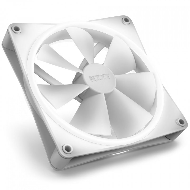NZXT F140 RGB DUO Ventilateur 14 cm Blanc 1 pièce(s)