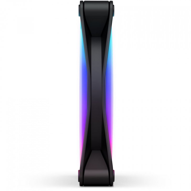 NZXT F140 RGB DUO Fan 14 cm Black 1 pc(s)