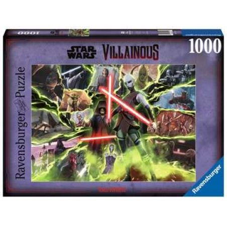 Ravensburger Asajj Ventress Jeu de puzzle 1000 pièce(s) Télévision/films