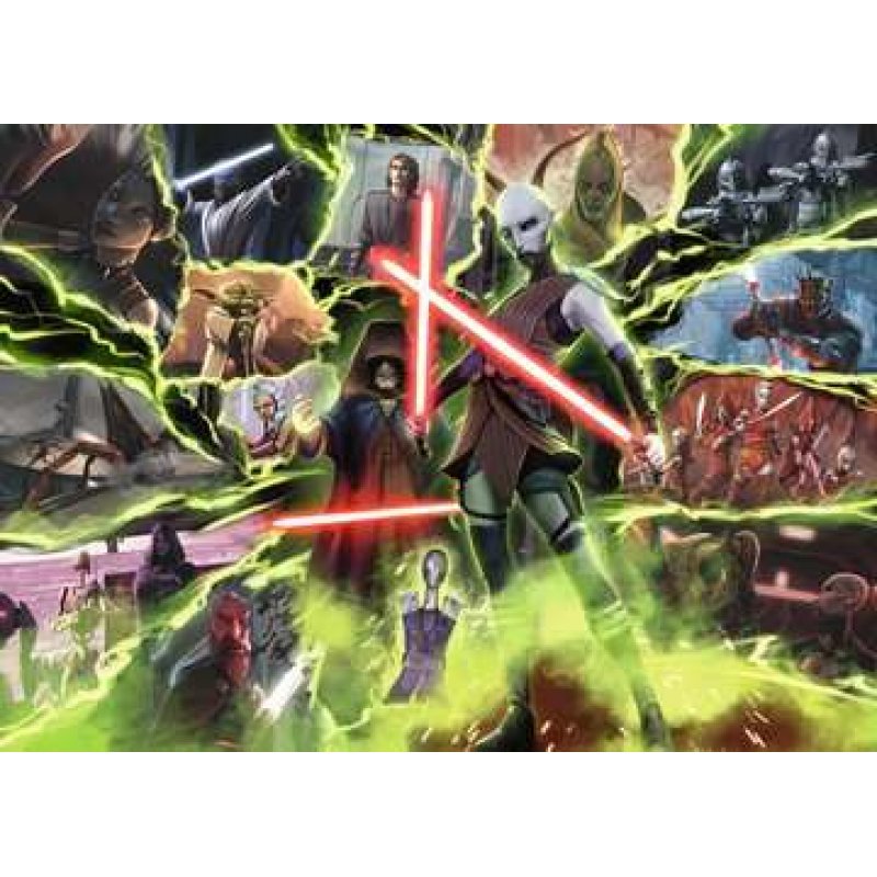Ravensburger Asajj Ventress Jeu de puzzle 1000 pièce(s) Télévision/films