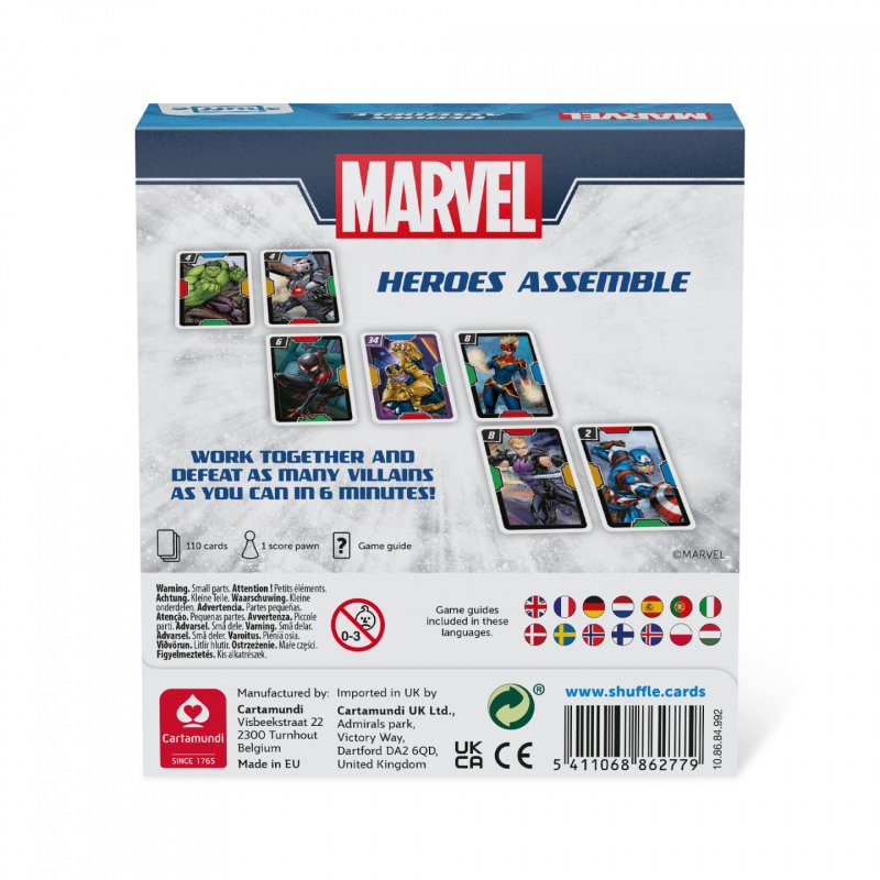 Shuffle Marvel Heroes Assemble