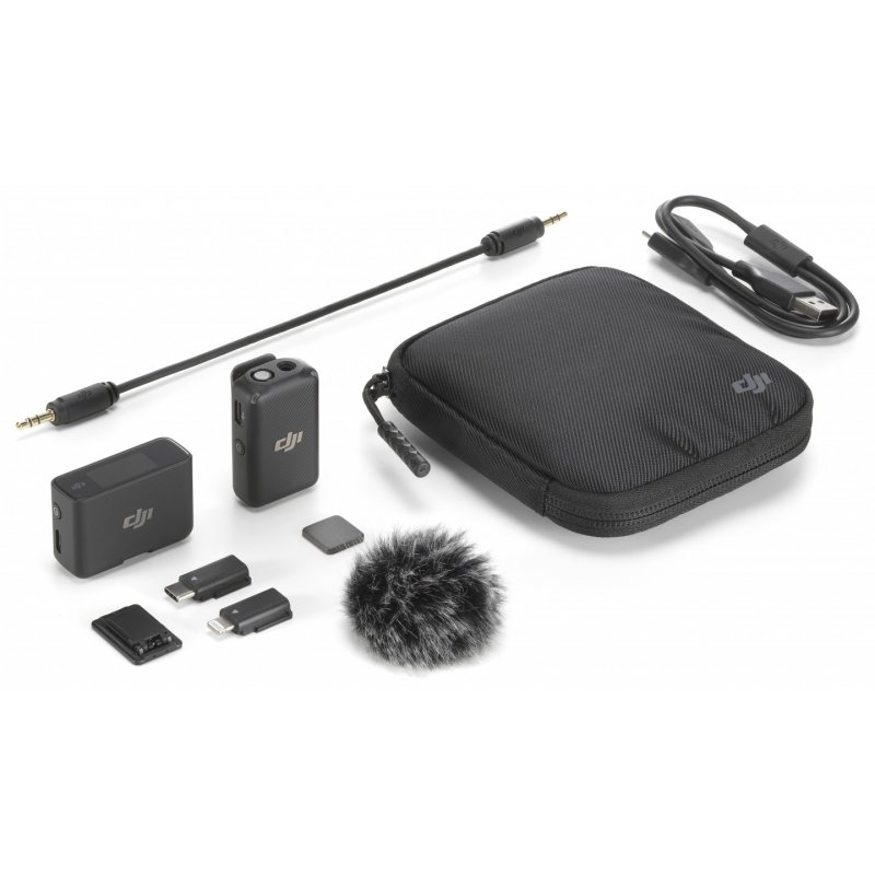 DJI AST01 Noir Microphone Lavalier/boutonnière