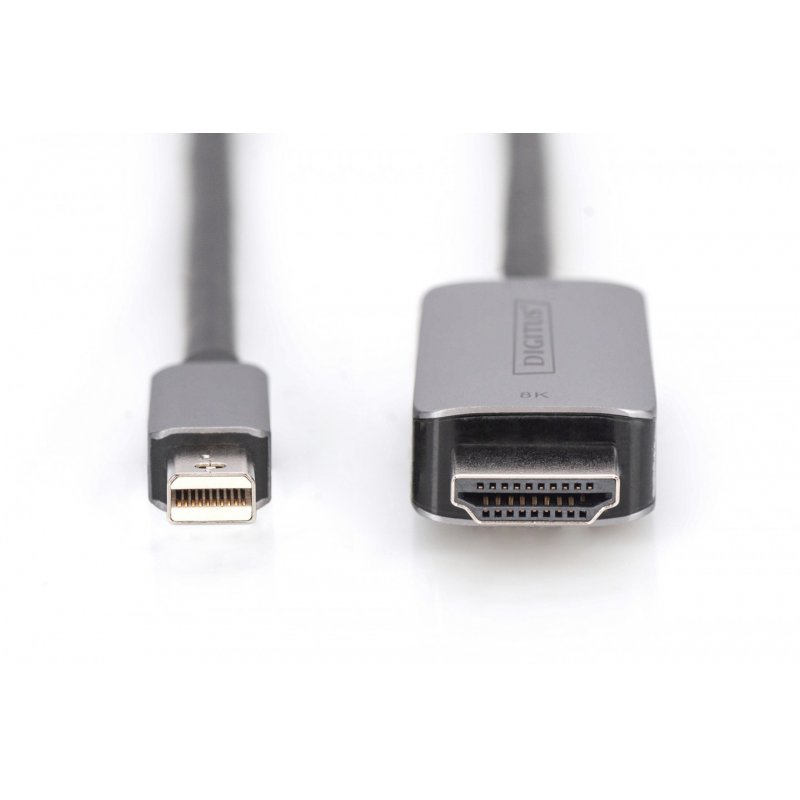 Digitus Câble adaptateur Mini DisplayPort 8K, Mini DP – HDMI type A