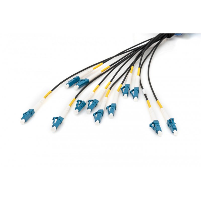 Cable Digitus LWL LC/UPC-LC/UPC OM4 100m black