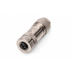 Digitus CAT 6A, field assembly, M12 Jack X-coded IP67