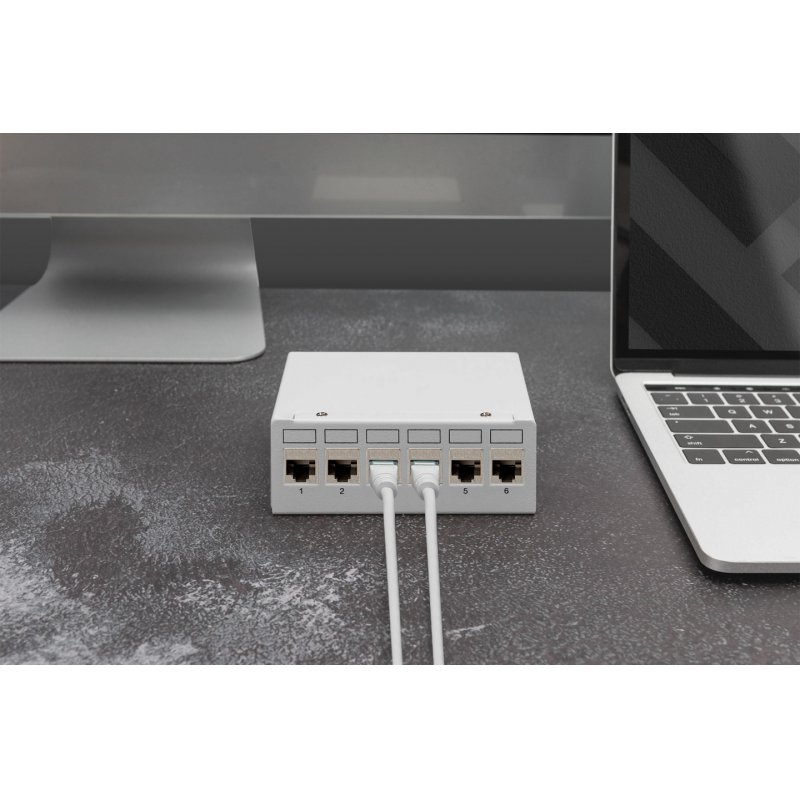 Patch panel Digitus Modular 6-Port