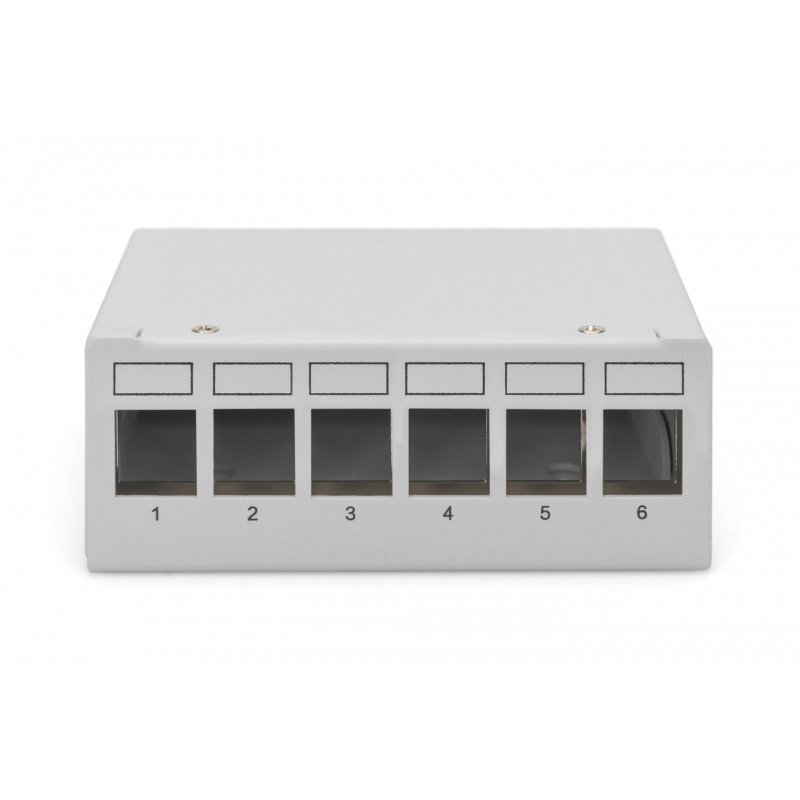Digitus Desktop Modular Blank Patch Panel, shielded, 6-port