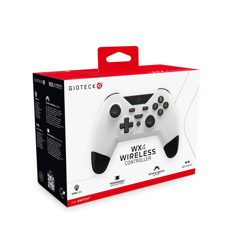 Gioteck WX-4 Wireless BT Controller (White)