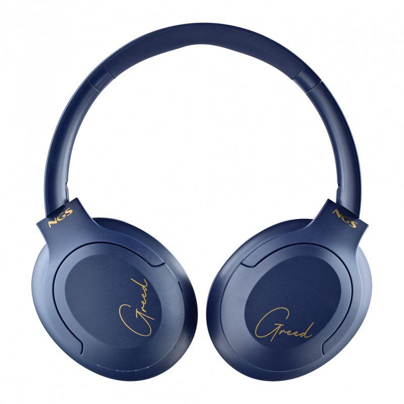 NGS ARTICA GREED Headphones Wired & Wireless Head-band Calls/Music USB Type-C Bluetooth Blue