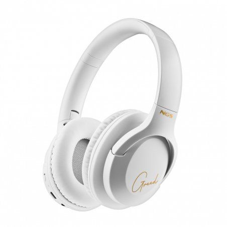 NGS ARTICA GREED Headphones Wired & Wireless Head-band Calls/Music USB Type-C Bluetooth White