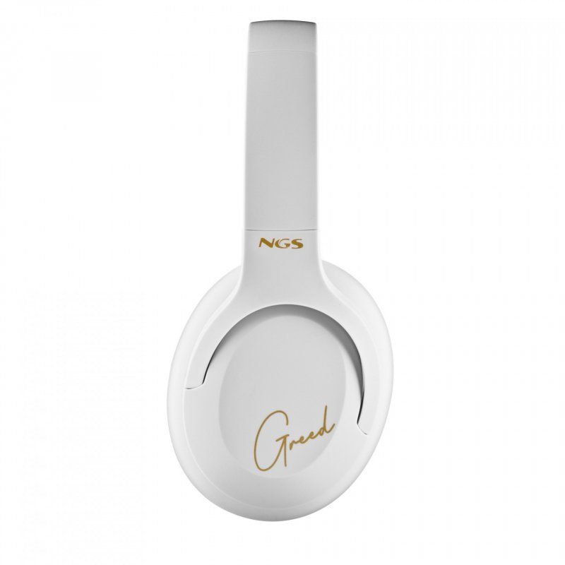 NGS ARTICA GREED Headphones Wired & Wireless Head-band Calls/Music USB Type-C Bluetooth White
