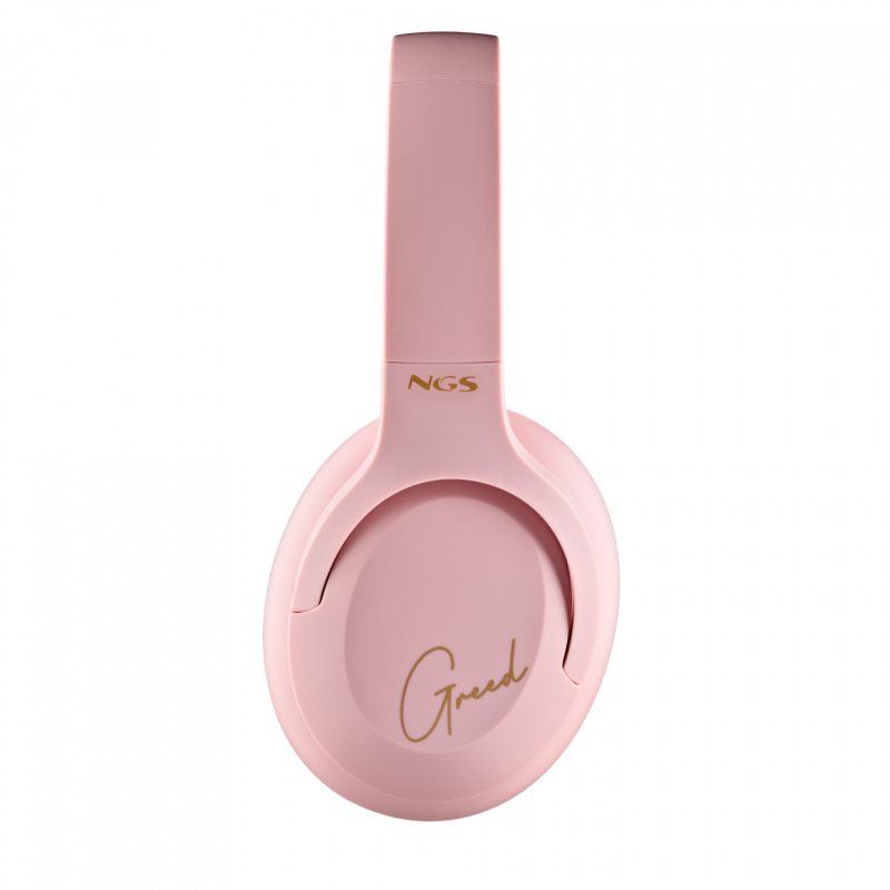 NGS ARTICA GREED Headphones Wired & Wireless Head-band Calls/Music USB Type-C Bluetooth Pink