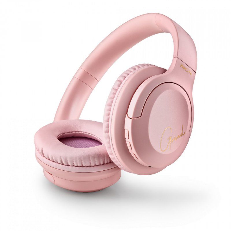 NGS ARTICA GREED Headphones Wired & Wireless Head-band Calls/Music USB Type-C Bluetooth Pink