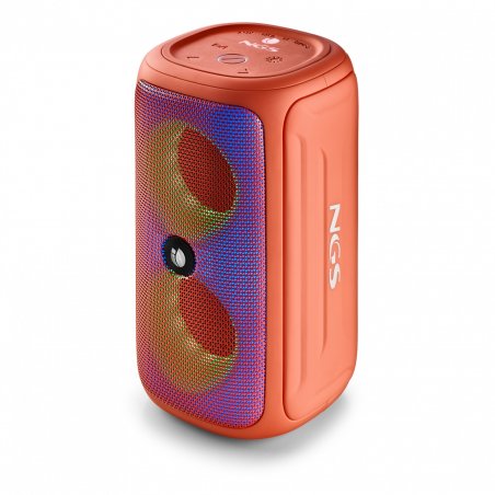 Enceinte nomade Bluetooth NGS Roller Beast (Orange)