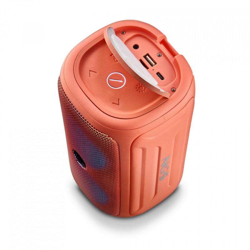 NGS ROLLER BEAST Enceinte portable stéréo Corail 32 W