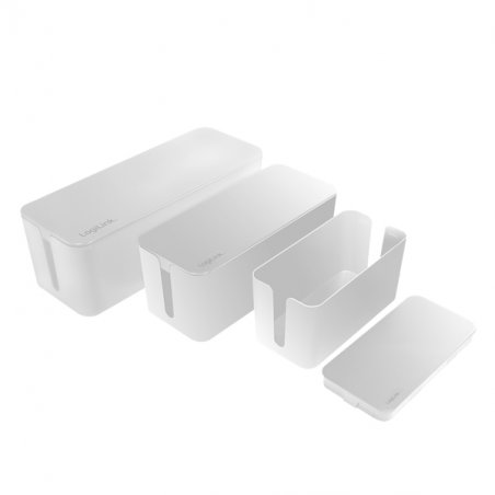 LogiLink KAB0078 range-câbles Universel Boîtier de câbles Blanc 3 pièce(s)