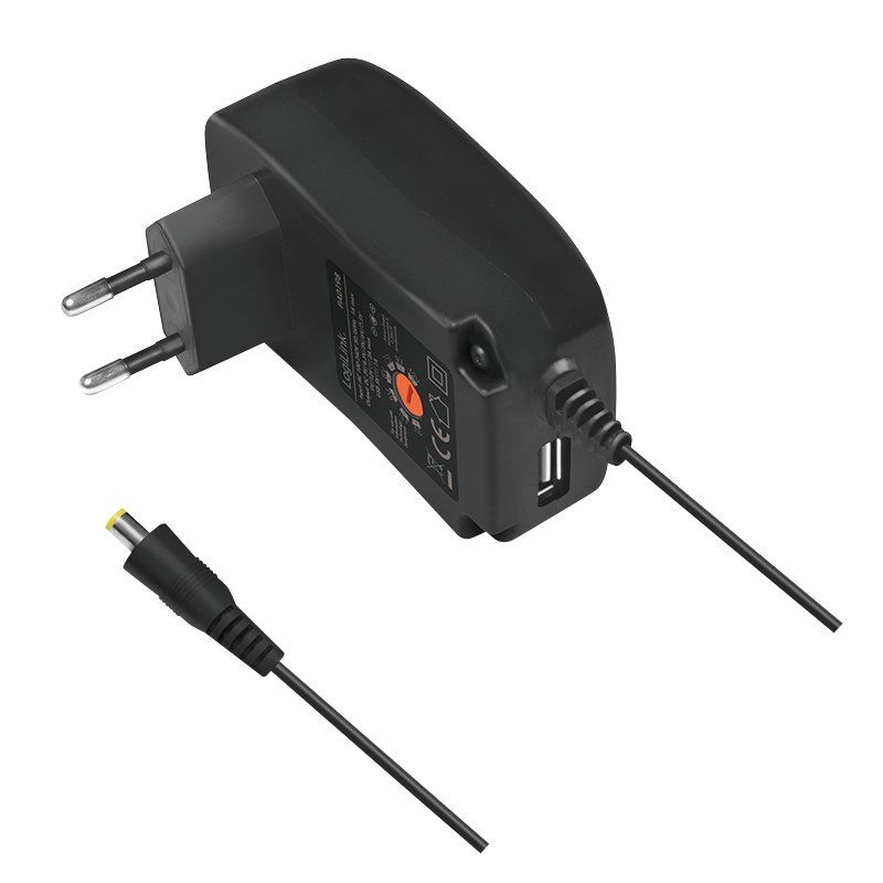 LogiLink PA0198 mobile device charger Universal Black AC Indoor