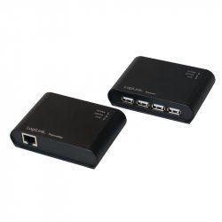 LogiLink AU0048A extension audio/video Émetteur et récepteur AV