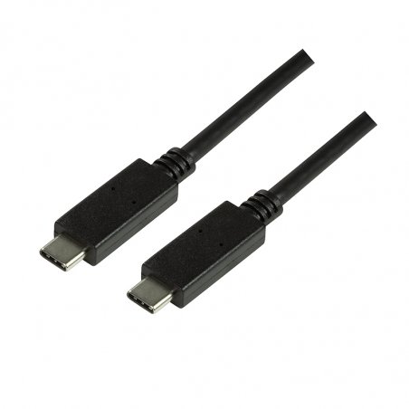 Cable Logilink USB 2.0 Gen2 Type-C 1m black